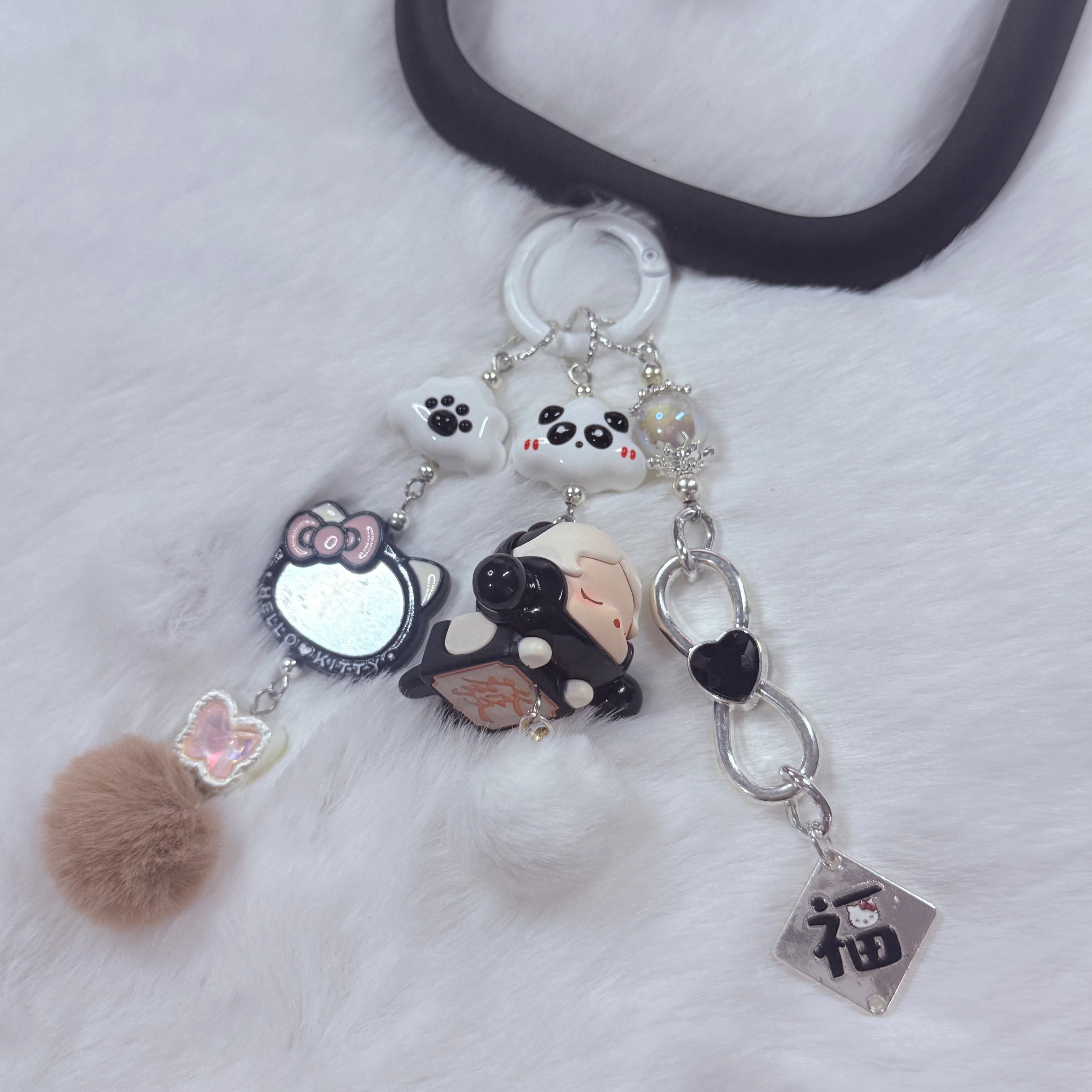 Skullpanda Key/Bag/Phone Chains